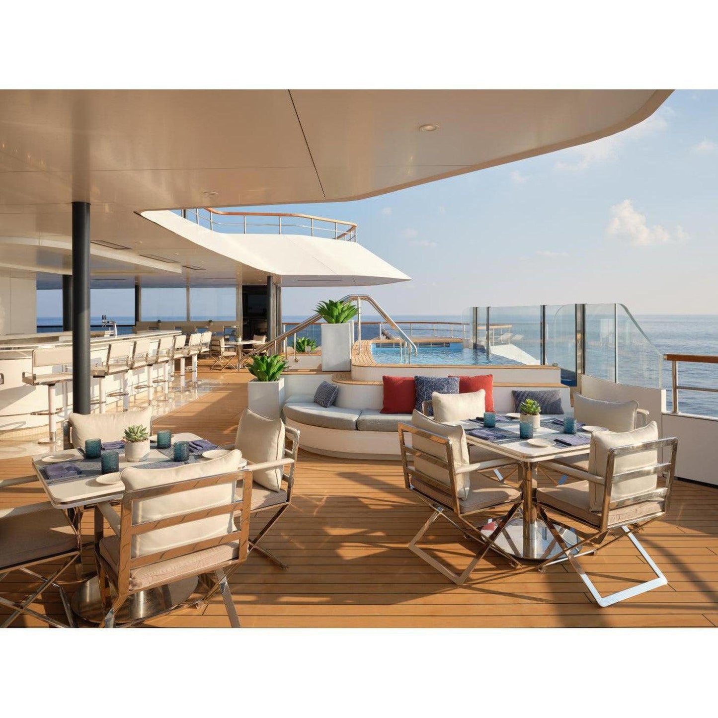 Bromic Heating Platinum Marine Smart-Heat 50" 3400 Watt 220-240V Black Electric Patio Heater