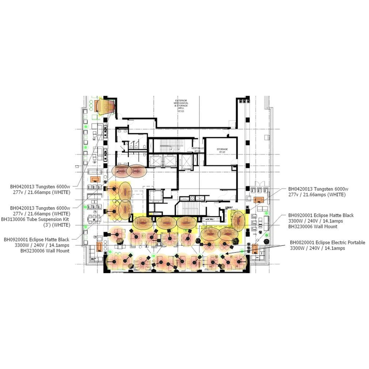 Bromic Heating Tungsten Smart-Heat 27" Portable Natural Gas Heater