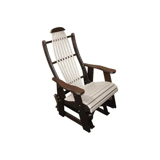 Buck Stove Bent Back Chocolate/Weathered Single Glider