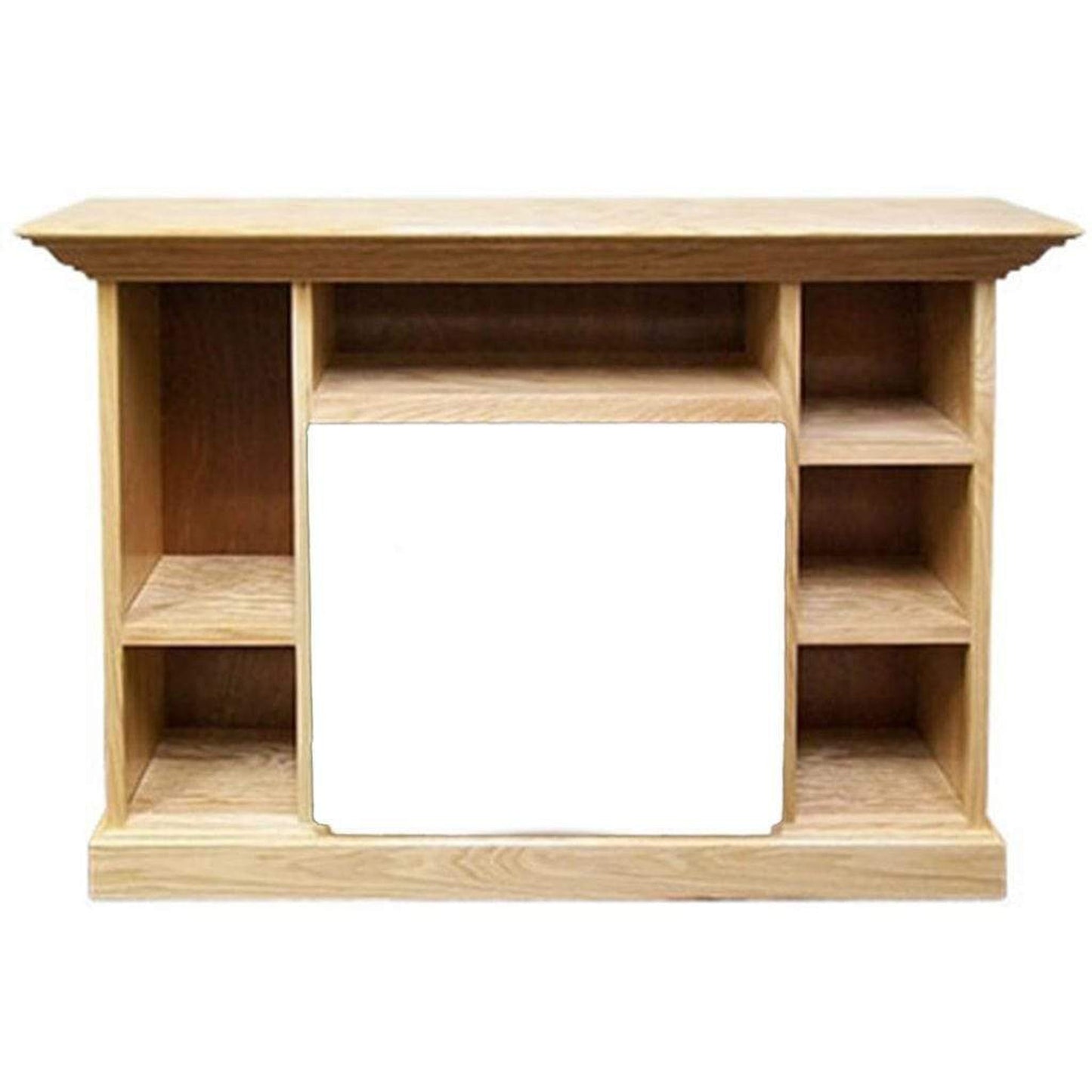 Buck Stove Prestige Bookcase Mantel Accessory Unfinished for Model 1127/1110 Gas Stove