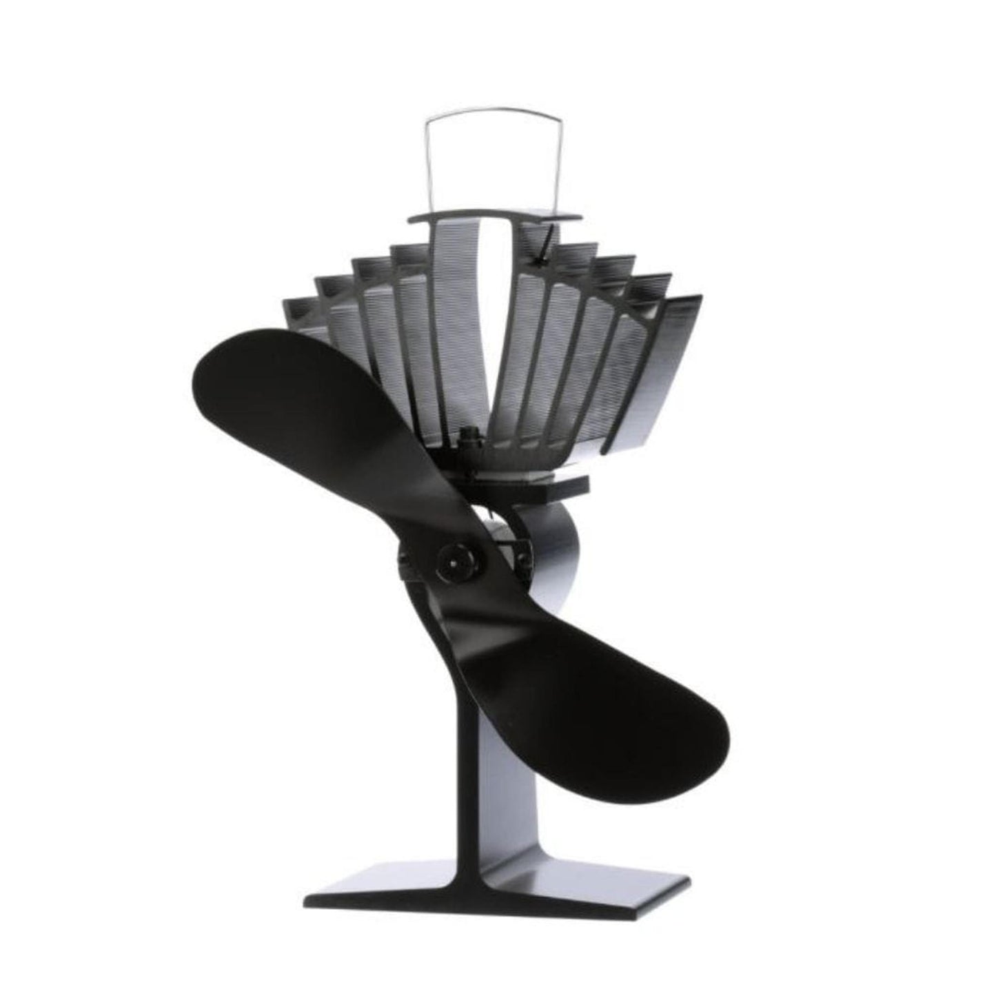 Caframo Ecofan AirMax 10" Heat Powered Wood Stove Fan With Black Blade