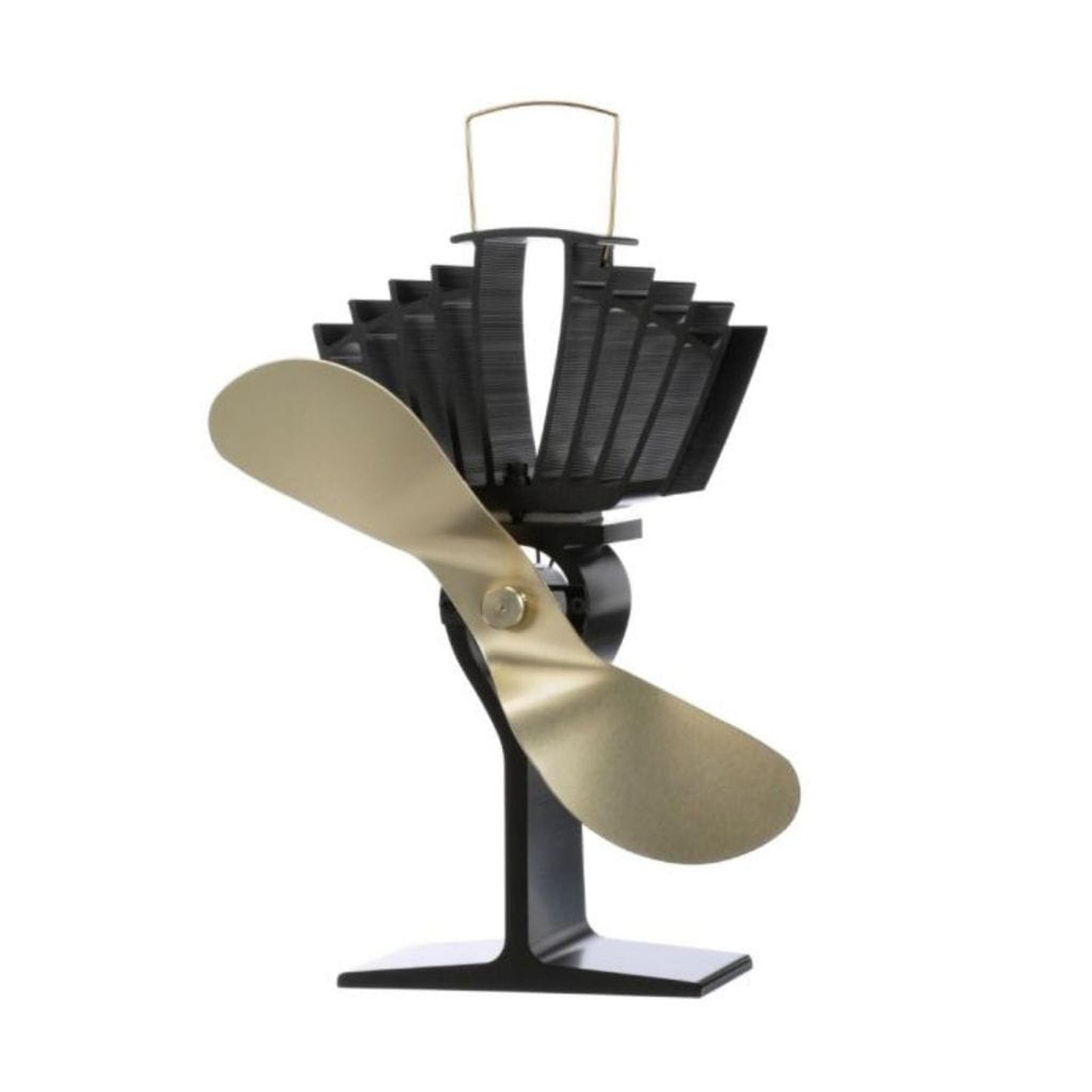 Caframo Ecofan AirMax 10" Heat Powered Wood Stove Fan With Gold Blade