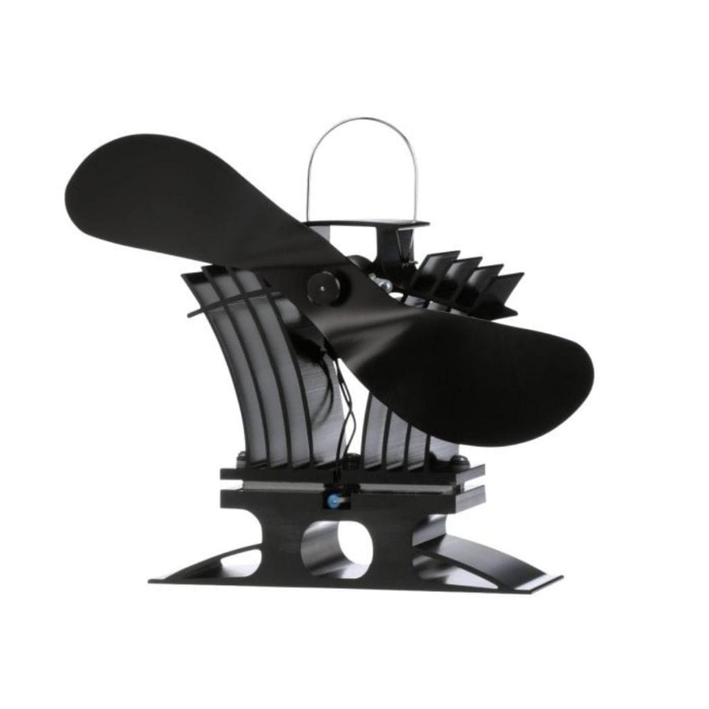Caframo Ecofan BelAir 9" Heat Powered Low Temperature Stove Fan With Black Blade