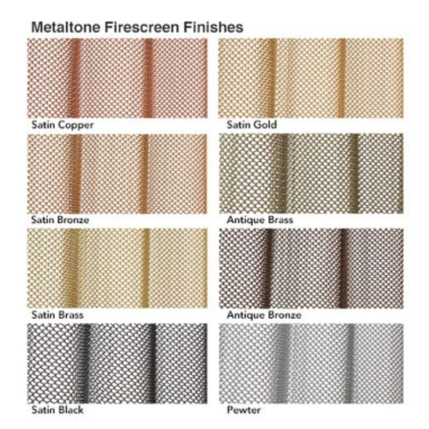 Cascade Premium Mini-Mesh Replacement Screen - Pewter