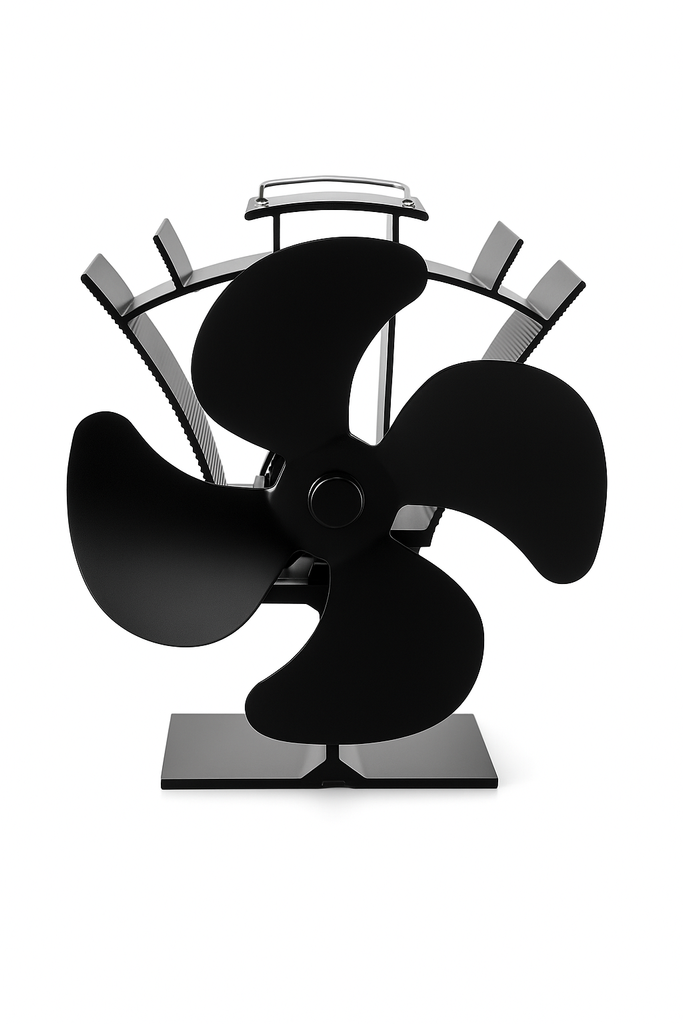 ComfortBilt 4 Blade Heat Powered Wood Stove Fan