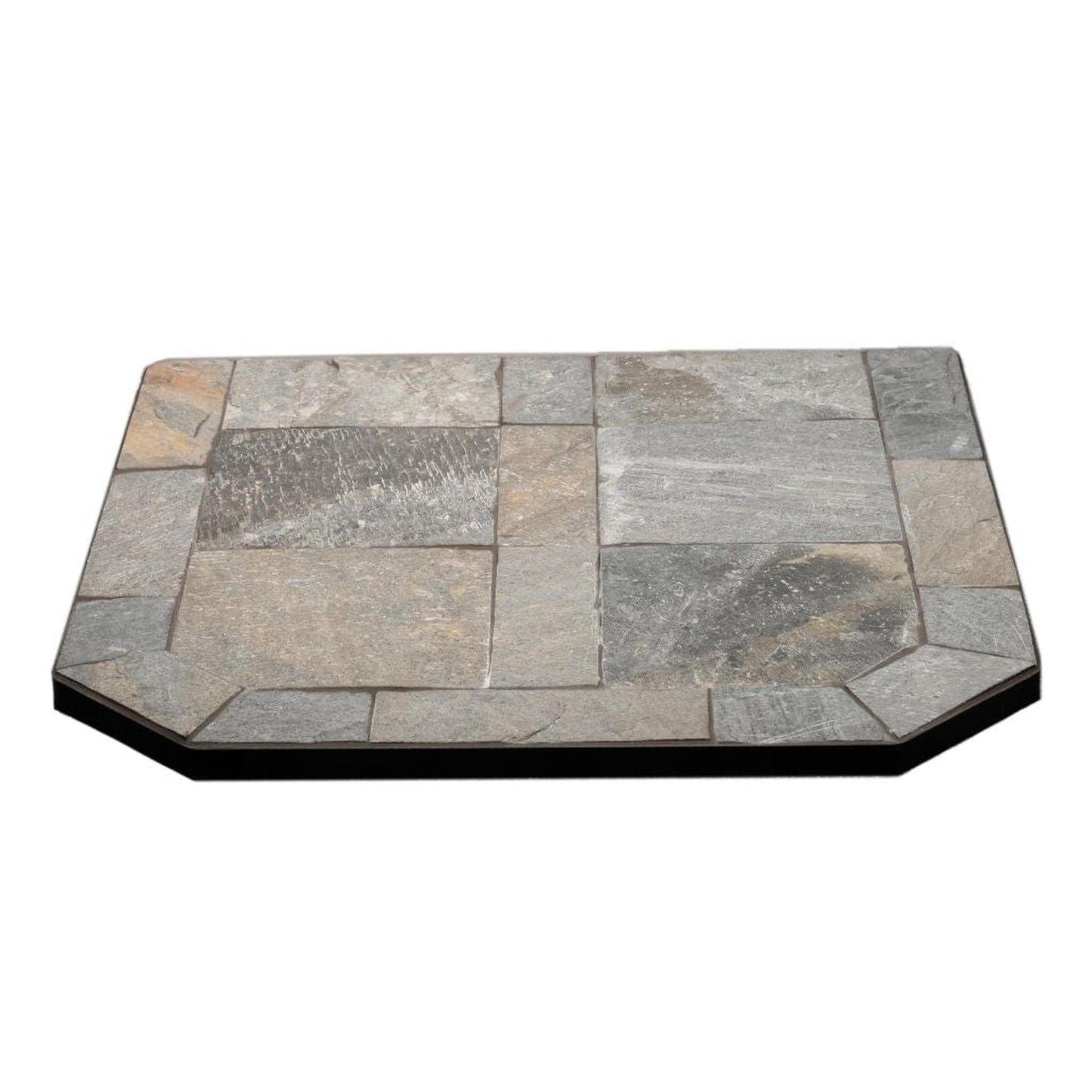 ComfortBilt Natural Silver Slate Hearth Pad for Pellet Stoves