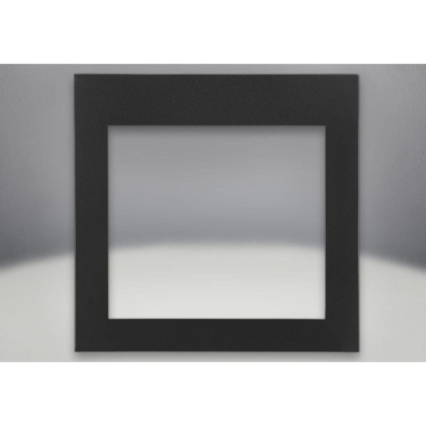 Continental Matte Black Clean Face Decorative Surround for Traditional Series Fireplace