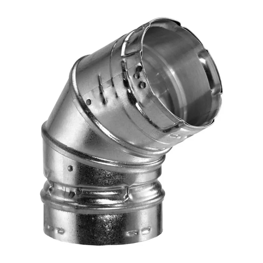 Copperfield 6" Type B Gas Vent 90-Degree Adjustable Elbow