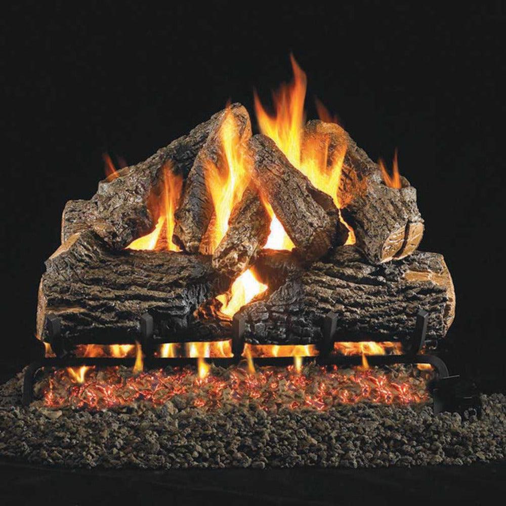 Copperfield Chimney 18" Burnt Mountain Oak Vented Logs