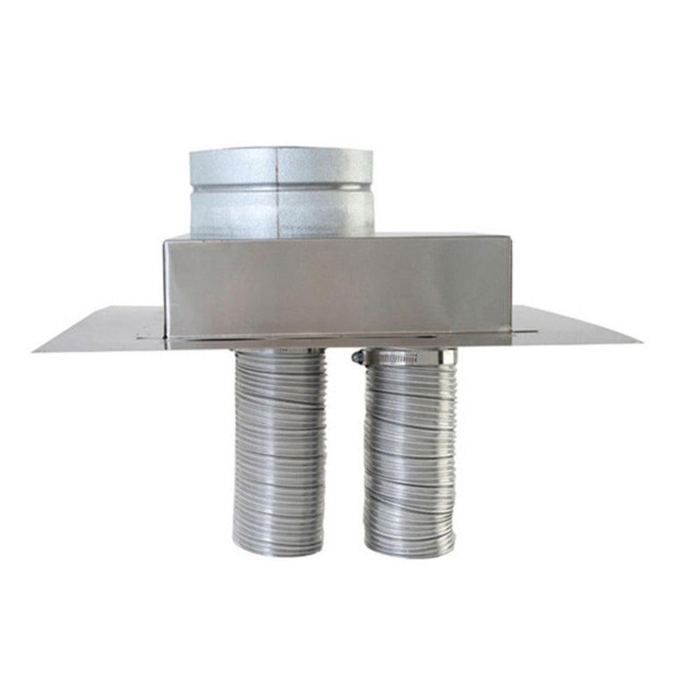Copperfield Chimney 4" Direct-Vent Co-Linear Top Termination with 4" Exhaust & 3" Air Intake