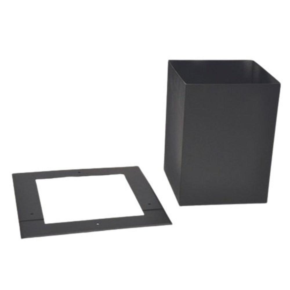 Copperfield Chimney 4" x 11" Galvanized PelletVent Square Ceiling Support