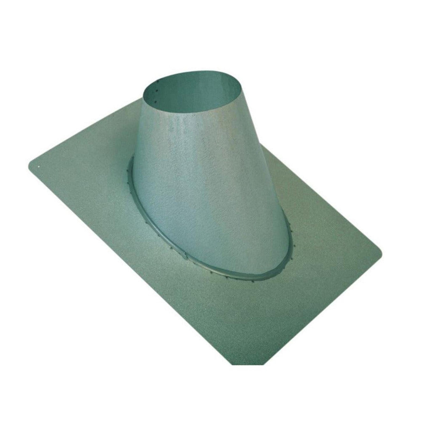 Copperfield Chimney 5" Galvanized 0/12 To 6/12 Pitch Non-Vented Roof Flashing