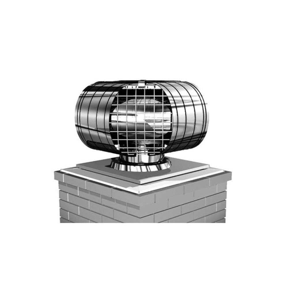 Copperfield Chimney 6" Air Cooled Vacu-Stack Downdraft Preventer