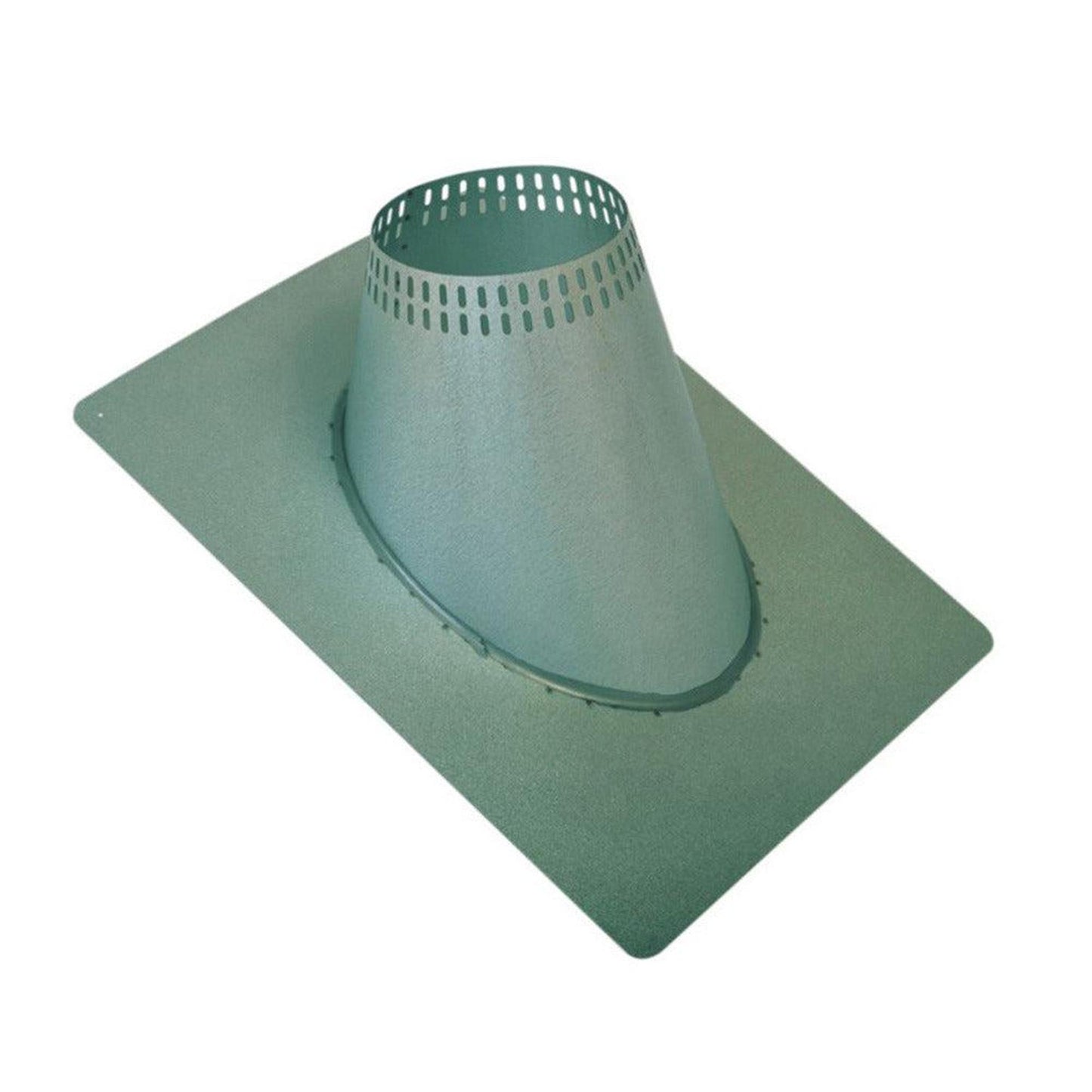 Copperfield Chimney 8" 304L-Stainless Steel 0/12 To 6/12 Pitch Vented Roof Flashing