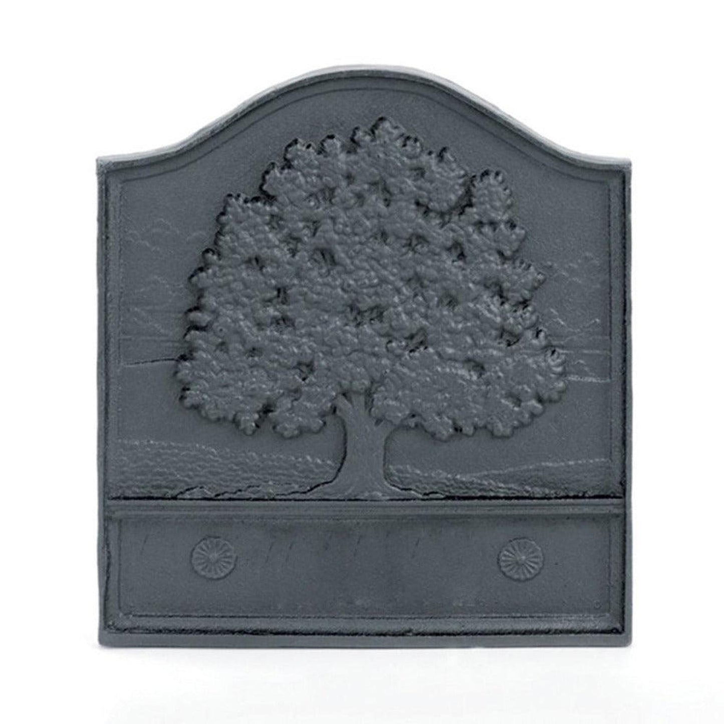 Copperfield Chimney Pennsylvania Great Oak Cast Iron Fireback