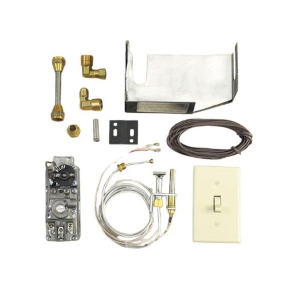 Copperfield Chimney RGA 2-72 Approved Natural Gas Logs Millivolt Valve Kit