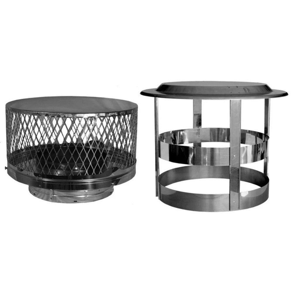 Copperfield DuraVent 12" DuraTech Double-Wall Vertical Chimney Cap