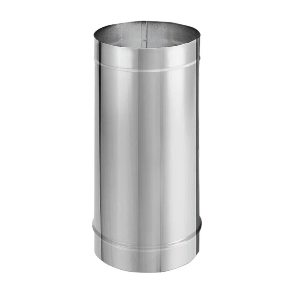 Copperfield DuraVent 6" x 12" 430-Alloy Stainless Steel DuraBlack Welded Stove Pipe