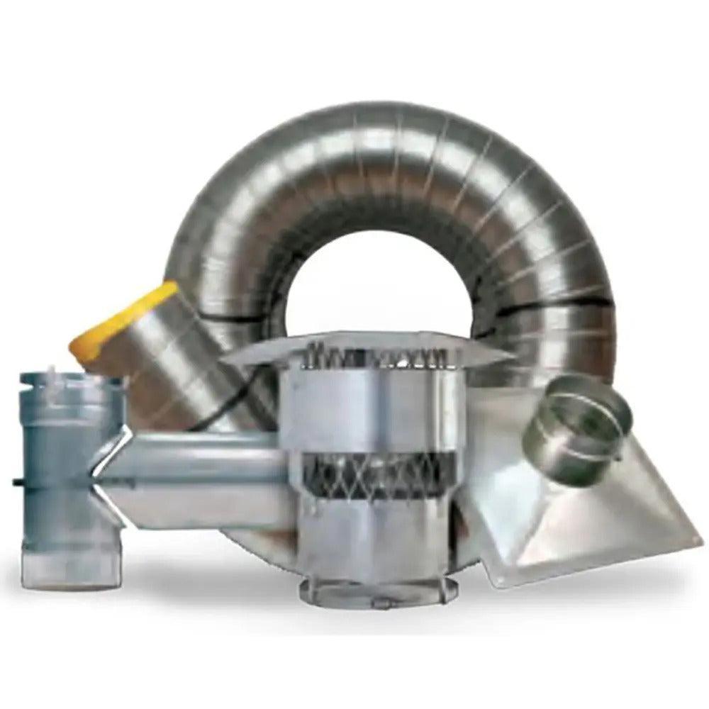 Copperfield Forever Flex 6" X 30ft 316Ti-Alloy Stainless Steel Tee Kit