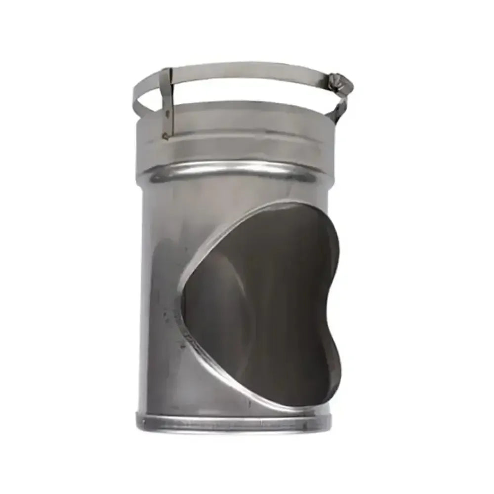 Copperfield HomeSaver 5.5" 304-Alloy Stainless Steel RoundFlex Short Tee