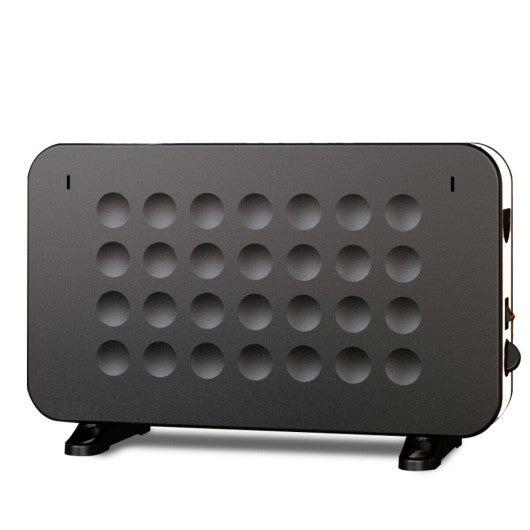 Costway 1500 W 2 Modes Wall Mounting Portable Convector Space Heater with Quiet Stand Base