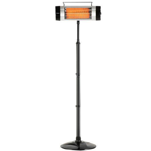 Costway 1500W Electric Patio Infrared Heater Freestanding Heater