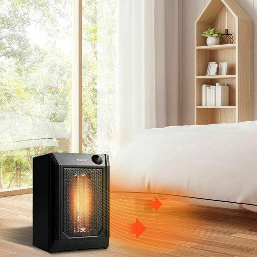 Costway 1500W Remote Control Portable Electric Digital Quartz Space Heater