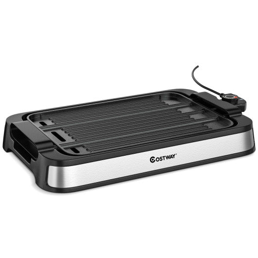 1500W Smokeless Indoor Grill Electric Griddle with Non-stick