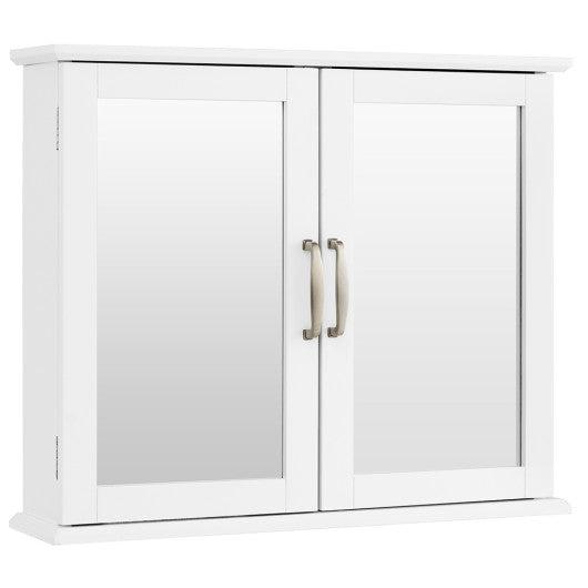 http://usfireplacestore.com/cdn/shop/files/Costway-2-Tier-White-Bathroom-Wall-Mounted-Mirror-Storage-Cabinet-with-Handles.jpg?v=1699406088