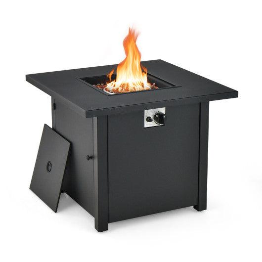 Costway 32" 50,000 BTU Square Propane Gas Fire Pit Table
