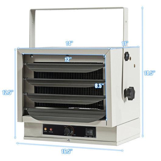 Costway 5000 W Hardwired Commercial Heater with 3 Heating Setting