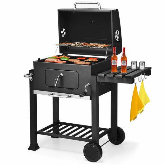 Costway Charcoal Grill Outdoor Patio Barbecue BBQ Grill