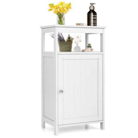 Costway Floor Cabinet Multifunction Storage Rack Organizer Stand