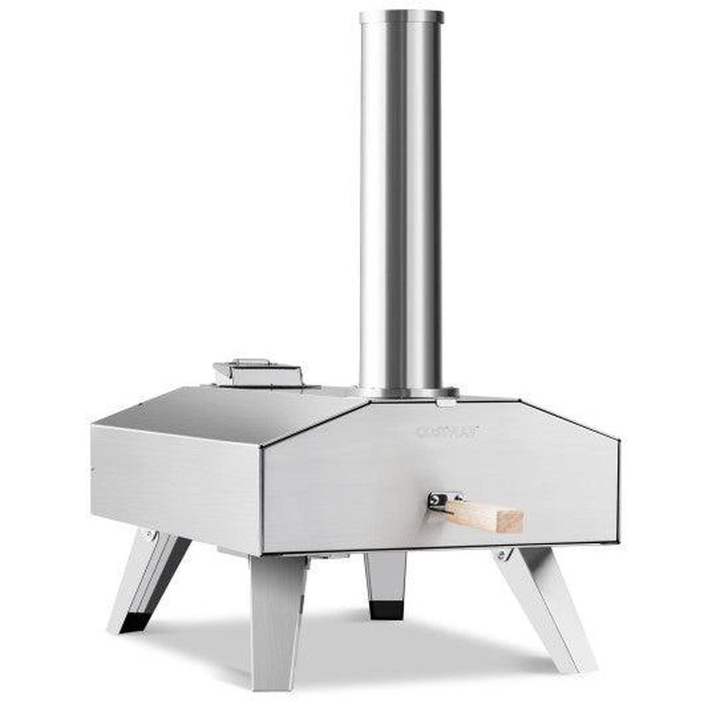 Costway Portable Stainless Steel Outdoor Pizza Oven with 12" Pizza Stone