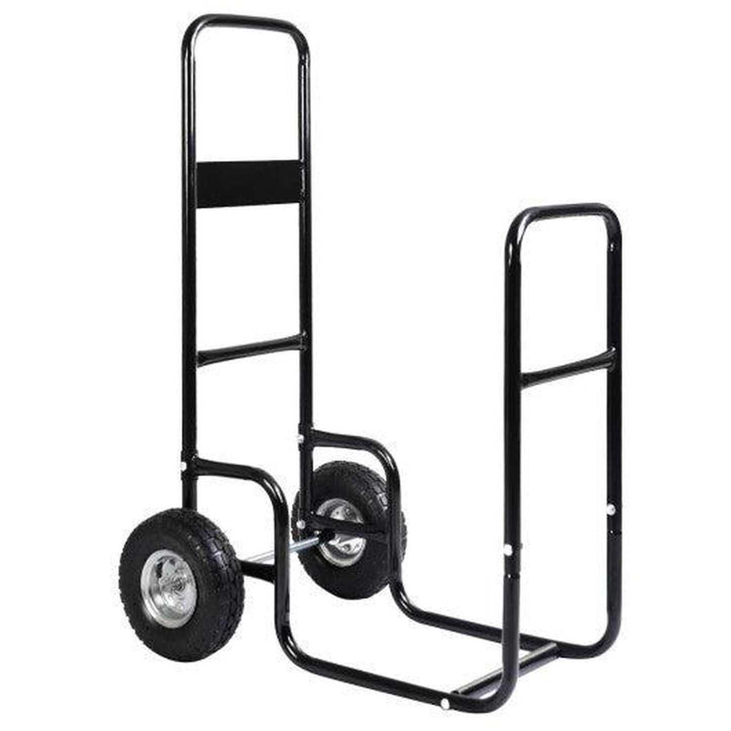 Costway Rolling Firewood Carrier Wood Mover