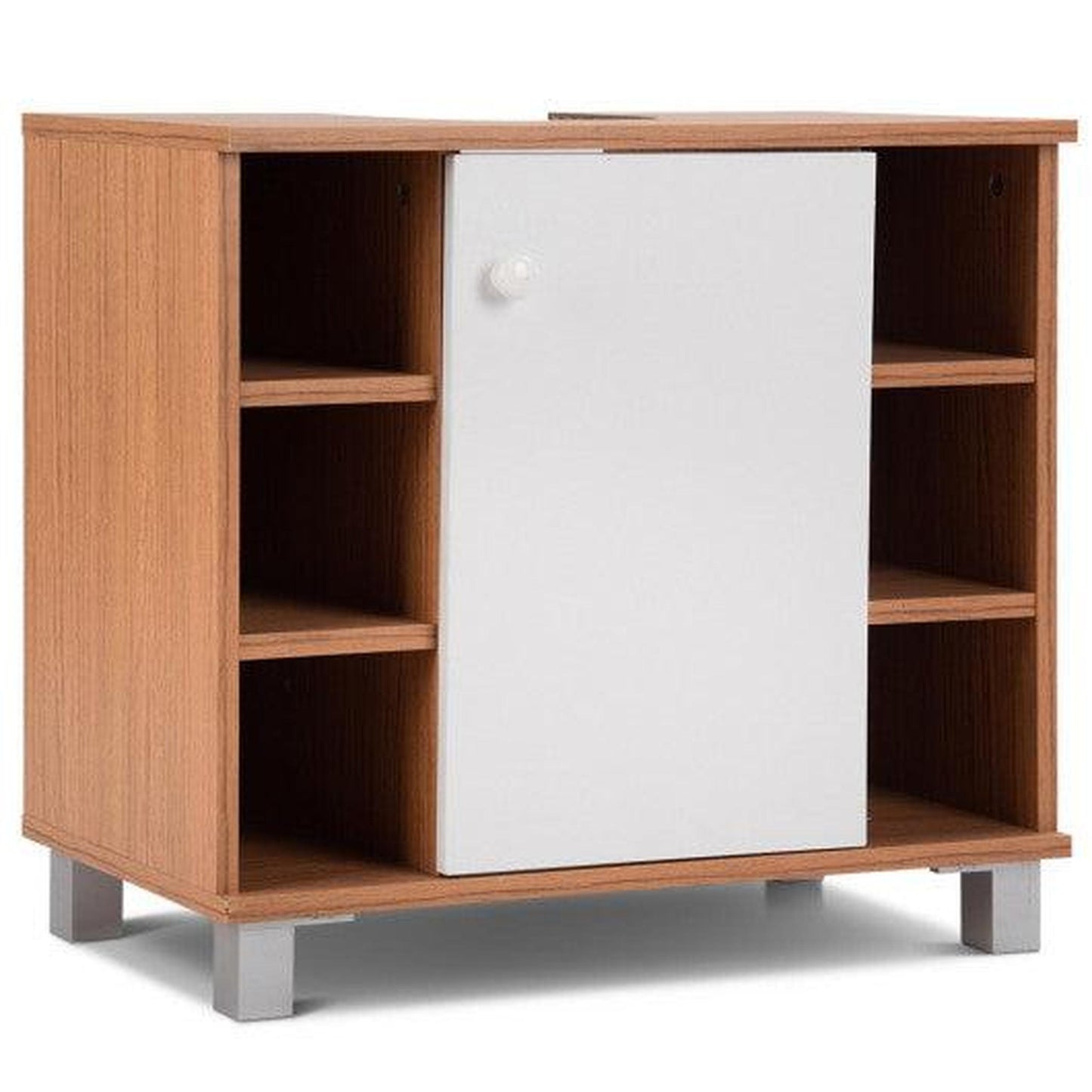 Costway Under Sink Cabinet Bathroom Spacesaver Storage Cabinet