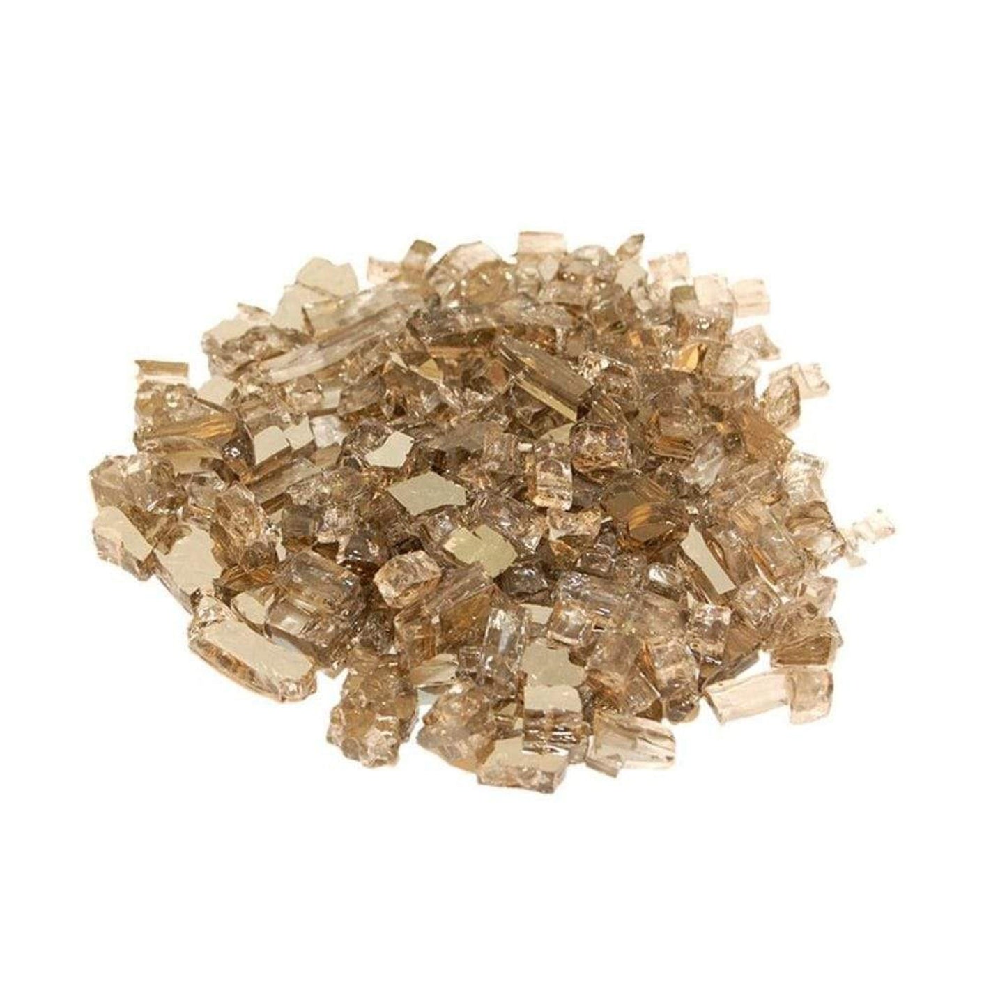 Crushed Bronze Reflective Fire Glass Media