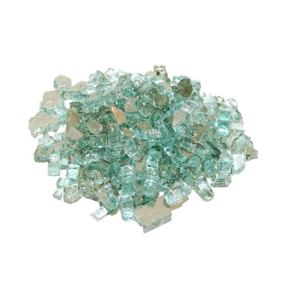 Crushed Emerald Reflective Fire Glass Media