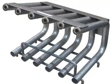 Custom Firescreen Zero Clearance 6 Tube Fireplace Grate Heater