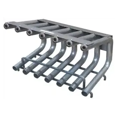 Custom Firescreen Zero Clearance 7 Tube Fireplace Grate Heater