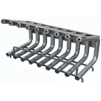Custom Firescreen Zero Clearance 9 Tube Fireplace Grate Heater