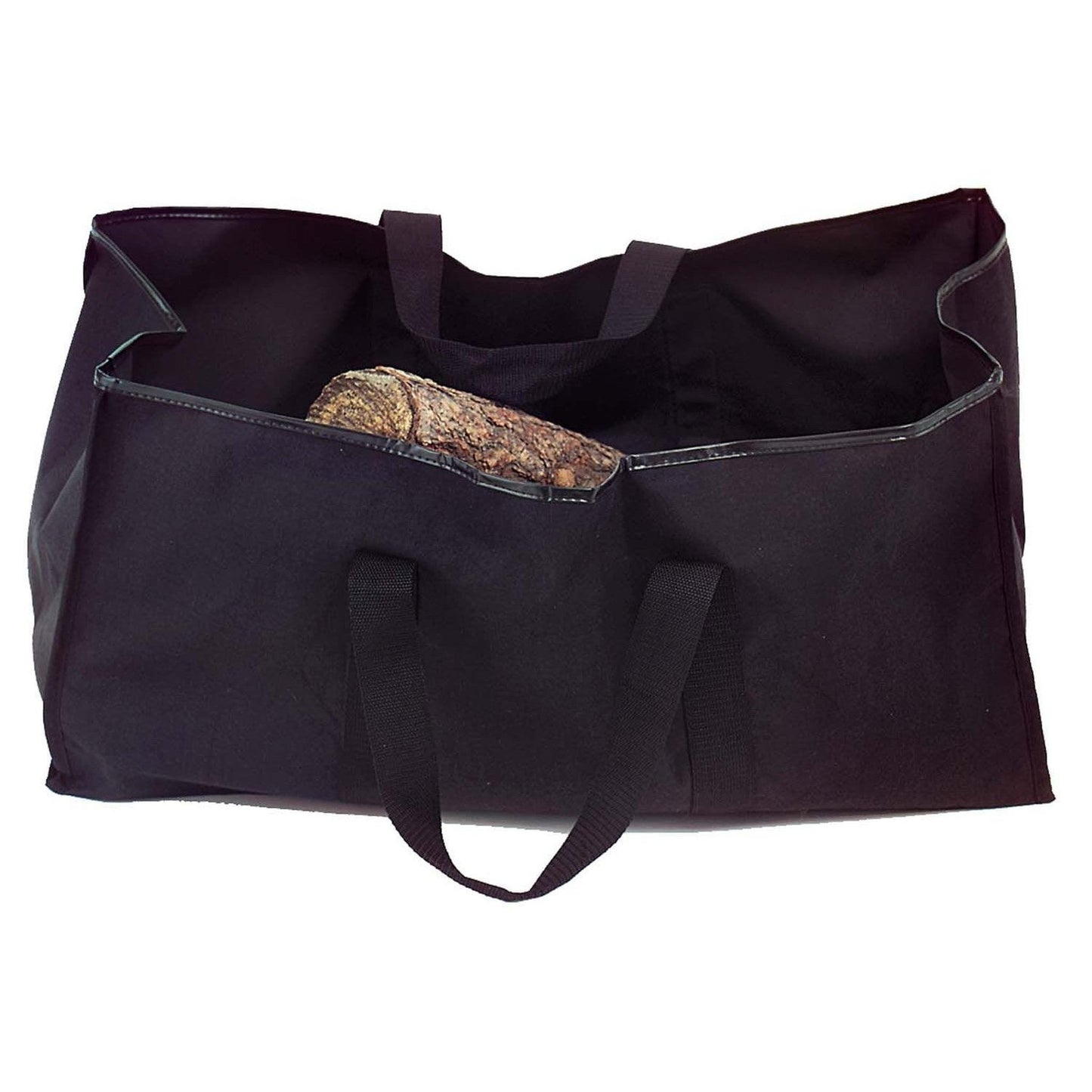 Dagan Industries 11" x 22" Black Log Carrier With Handles