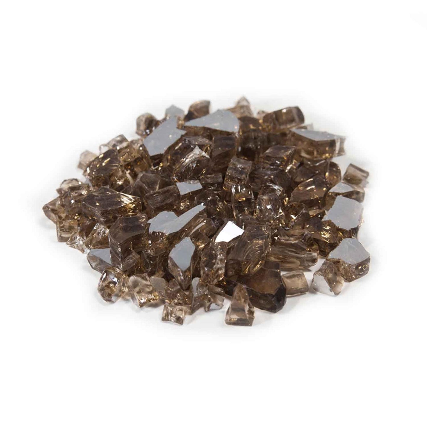 Dagan Industries 1/2" Bronze Reflective Fire Glass (10 lbs)