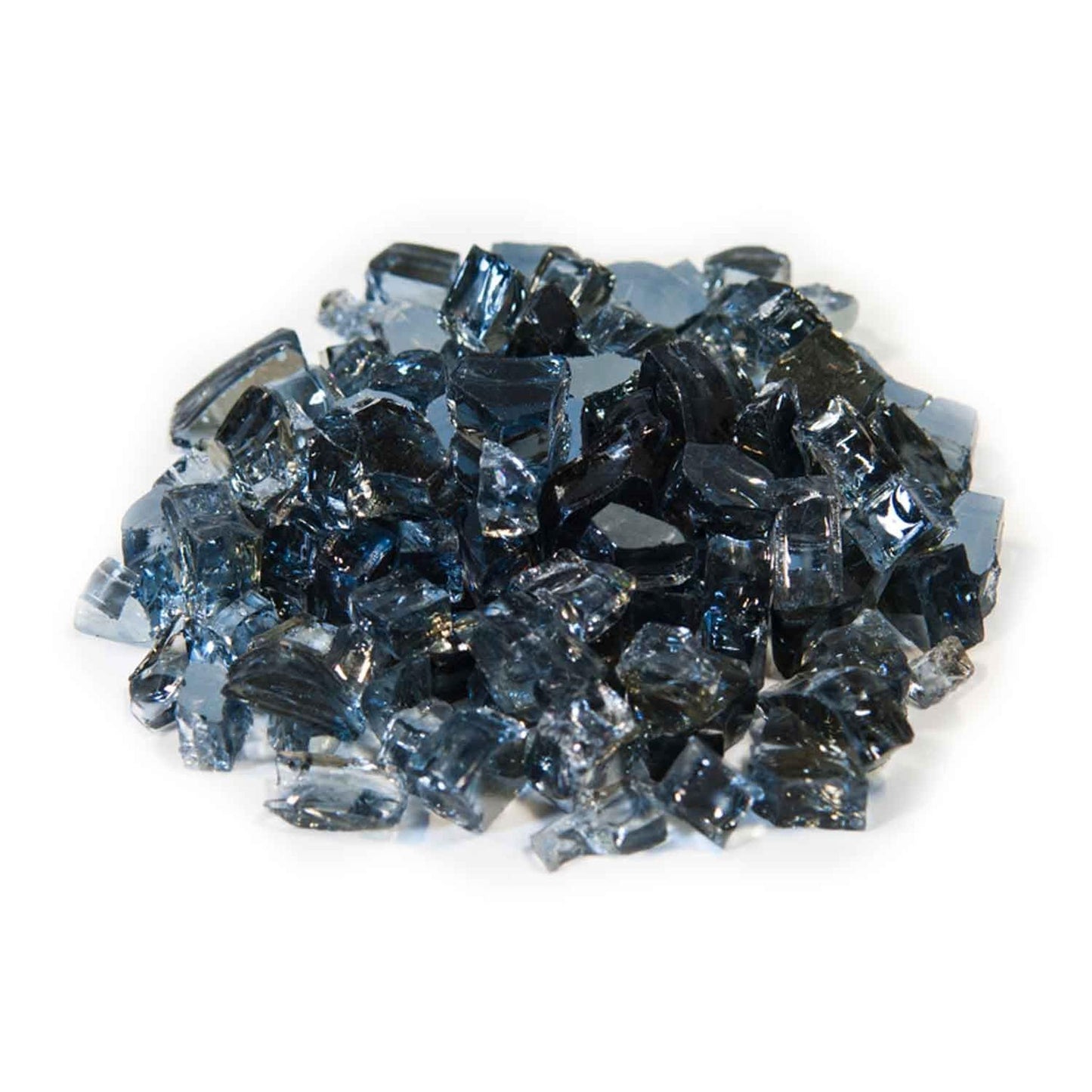 Dagan Industries 1/2" Platinum Reflective Fire Glass (10 lbs)