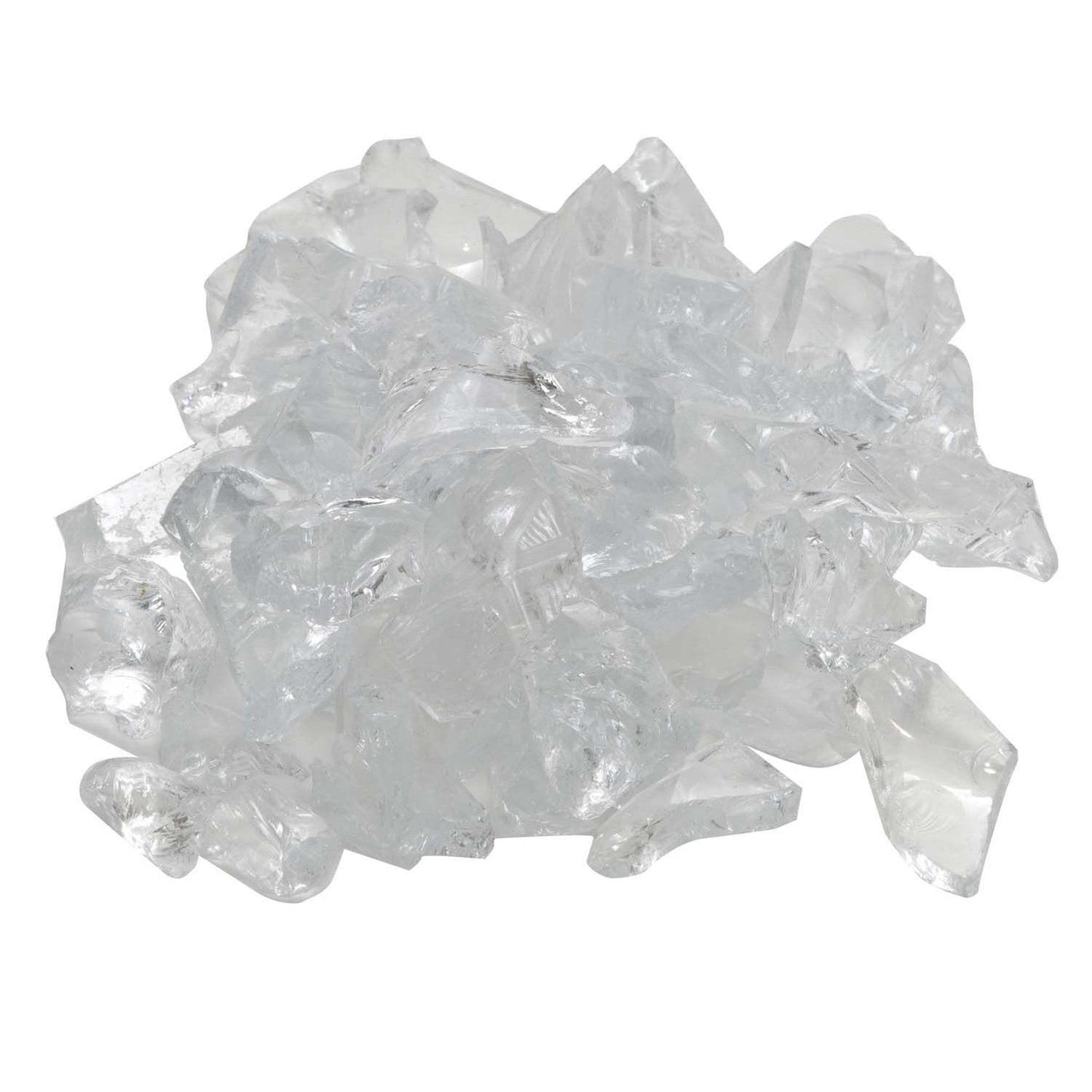 Dagan Industries 1/2" to 3/4" Crystal Fire Glass (10 lbs)