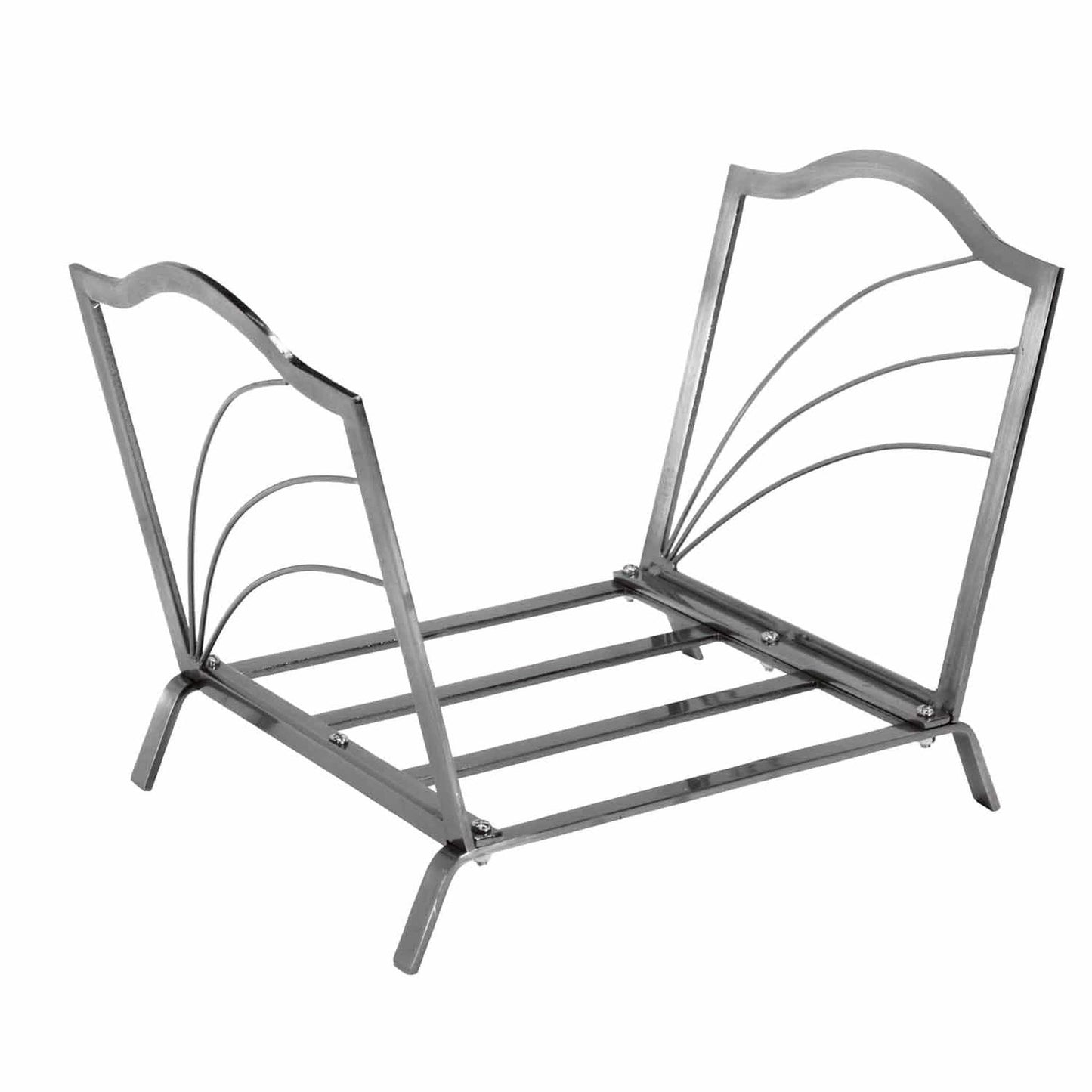 Dagan Industries 12" x 18" Satin Nickel Log Holder