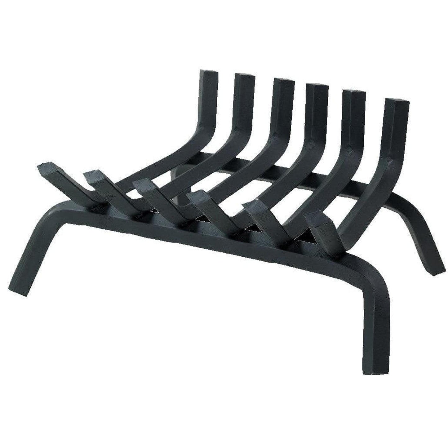 Dagan Industries 18" Black Steel Zero Clearance Style 6-Bars Fireplace Grate