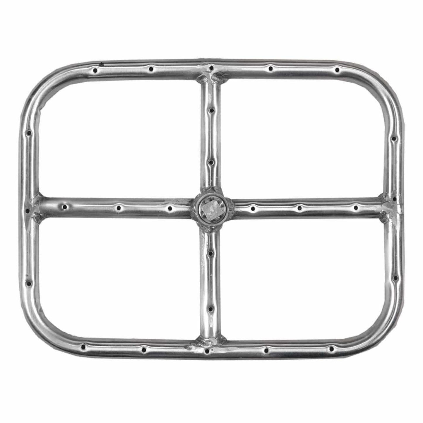 Dagan Industries 18" x 15" Stainless Steel Rectangular Fire Ring