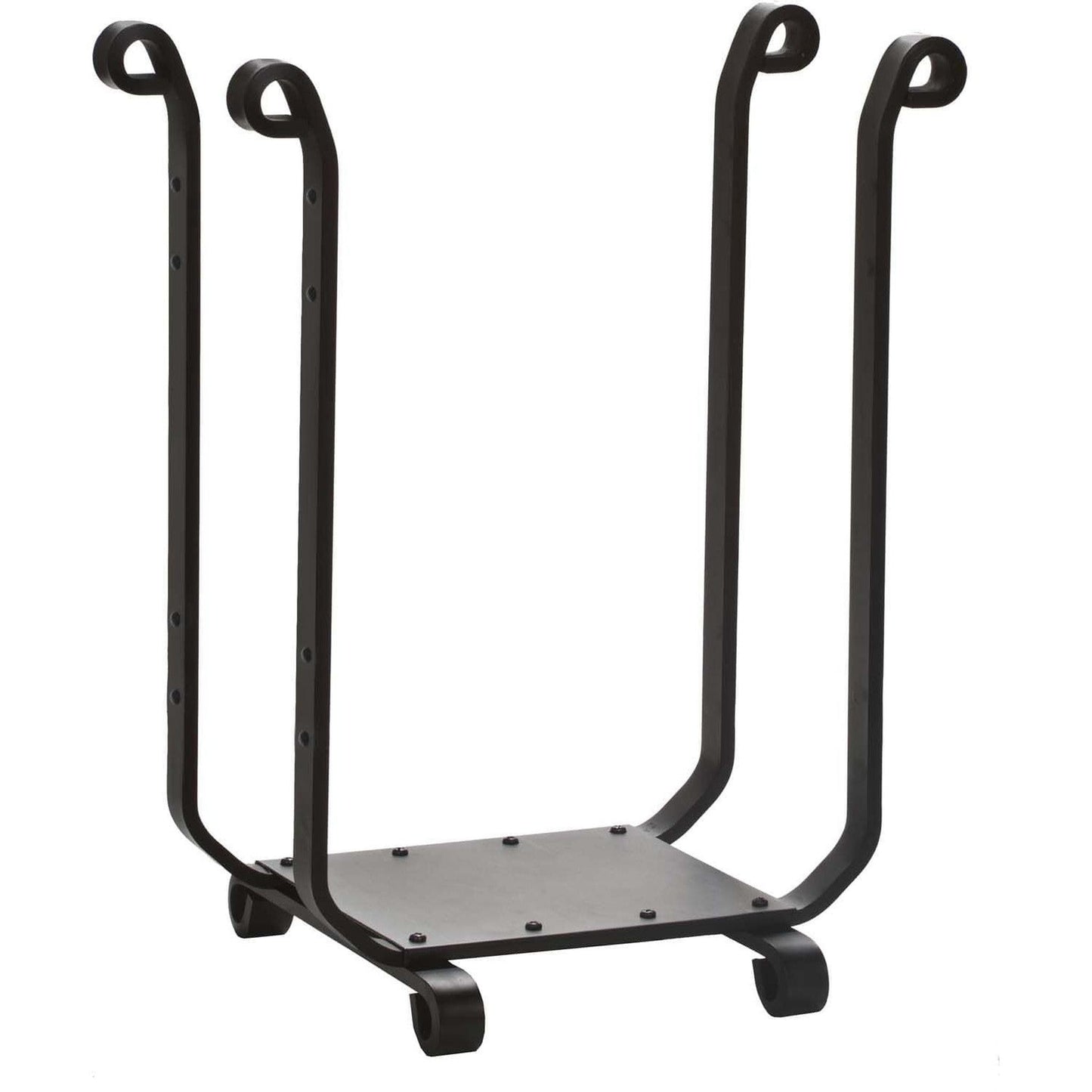 Dagan Industries 18" x 22" Black Wrought Iron Log Rack