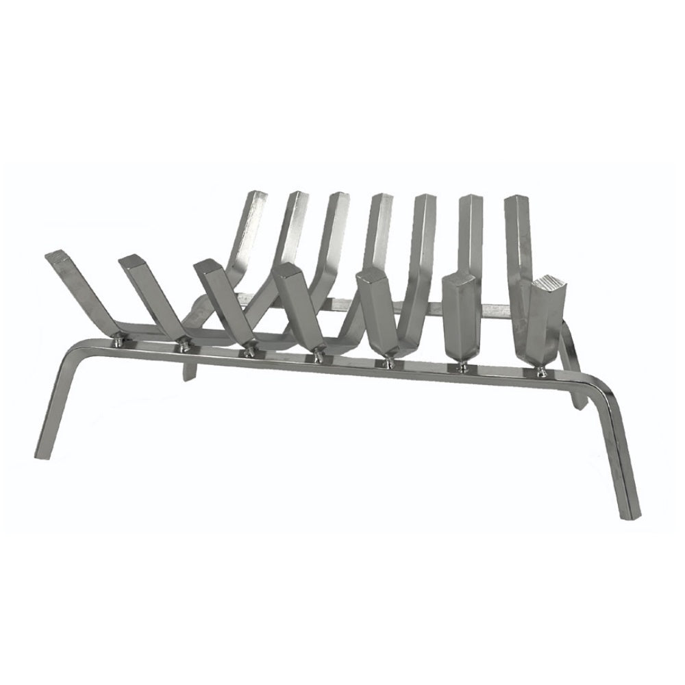Dagan Industries 24" Stainless Steel Tapered Style 7-Bars Fireplace Grate